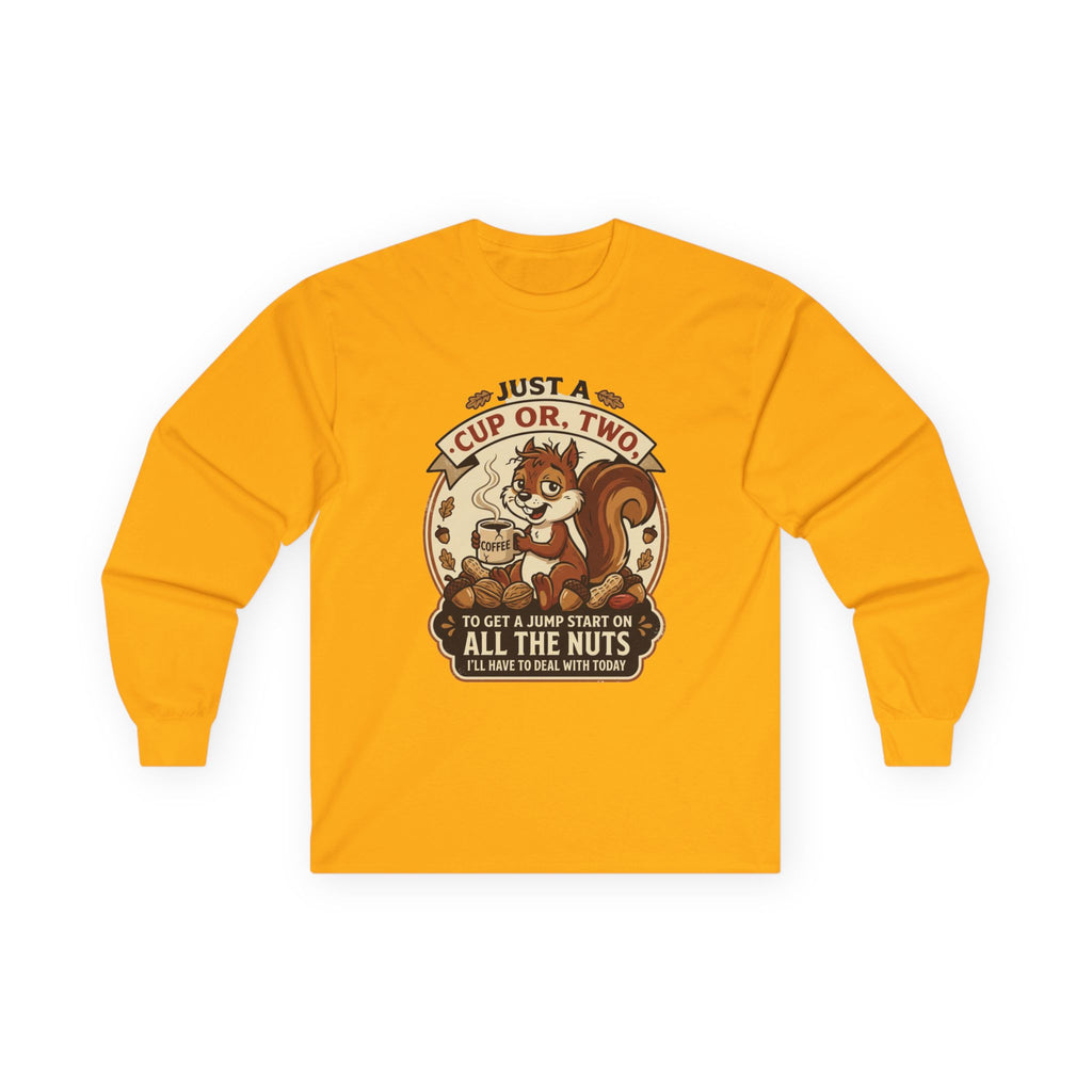 “A Cup or Two” Unisex Ultra Cotton Long Sleeve Tee