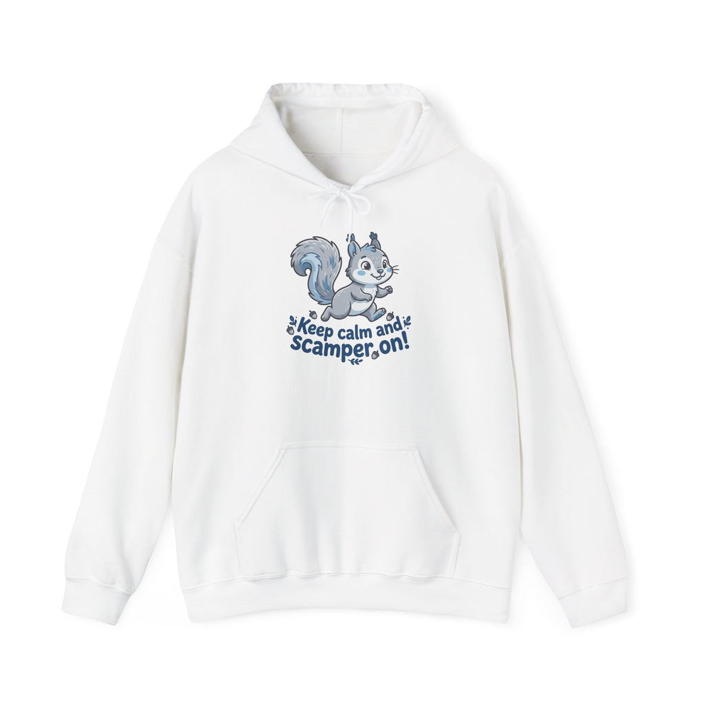 "Keep Calm and Scamper On" Hoodie