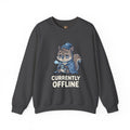 Currently Offline Sweatshirt — Cozy Squirrel Graphic Crewneck