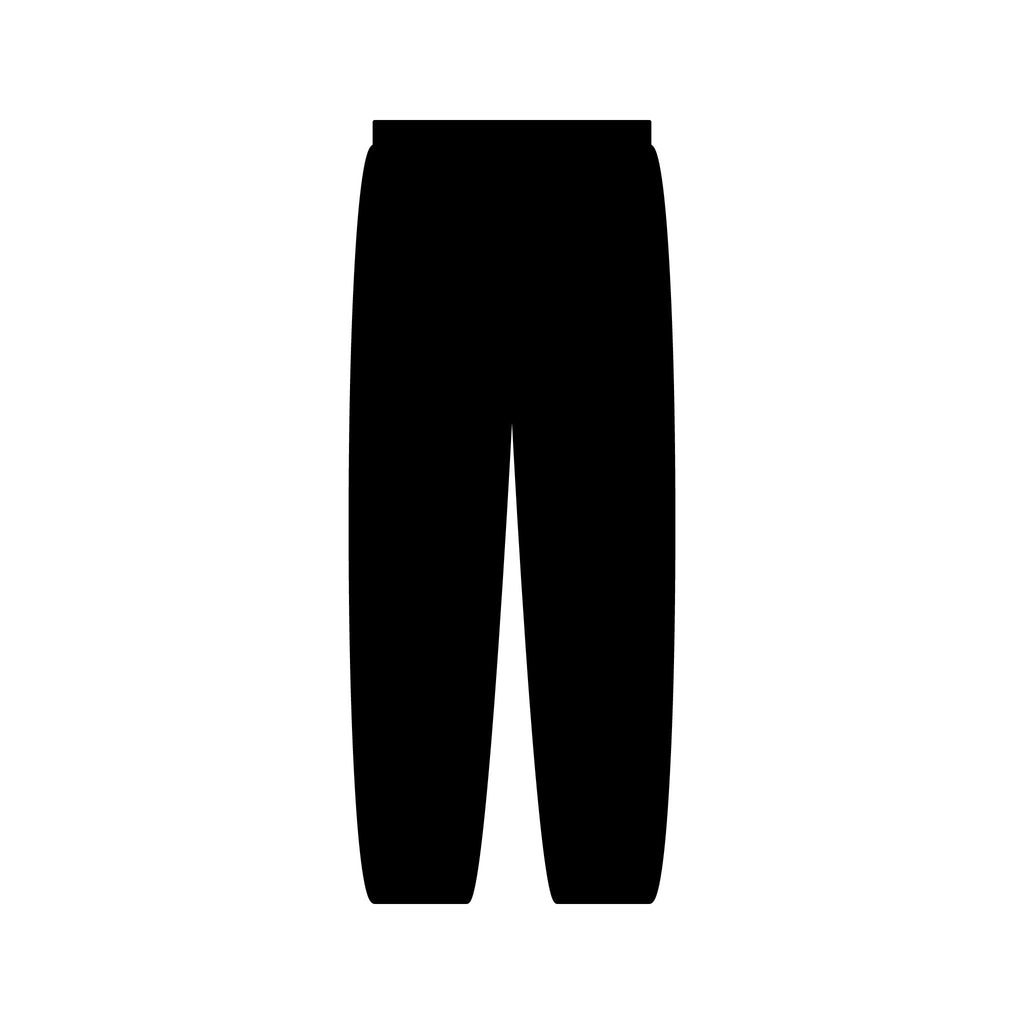 "Be Squirrelly" Minimal Black Sweatpants — Classic Casual Joggers