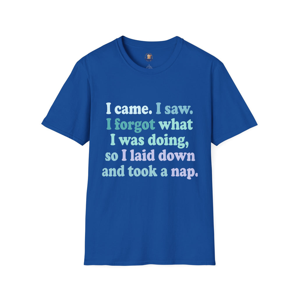 “I Came, I Saw” Unisex Softstyle T-Shirt
