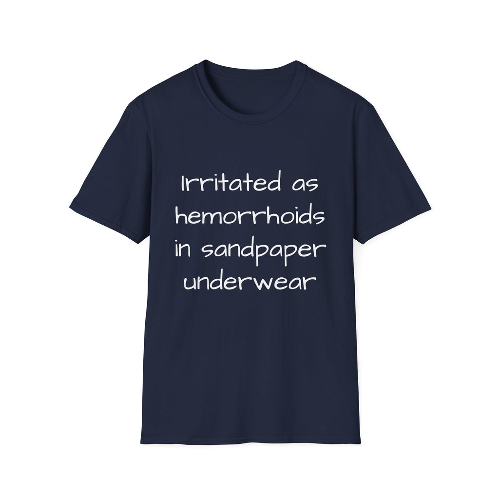 “Sandpaper Underwear” Unisex Softstyle T-Shirt
