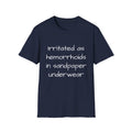 “Sandpaper Underwear” Unisex Softstyle T-Shirt