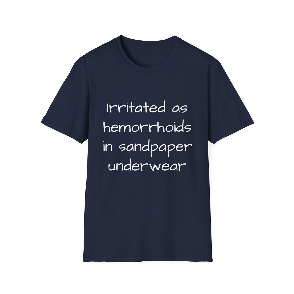 “Sandpaper Underwear” Unisex Softstyle T-Shirt