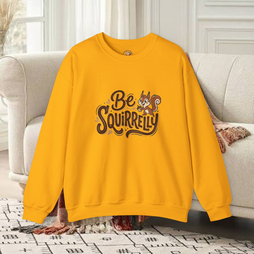 "Be Squirrelly" Unisex Heavy Blend™ Crewneck Sweatshirt