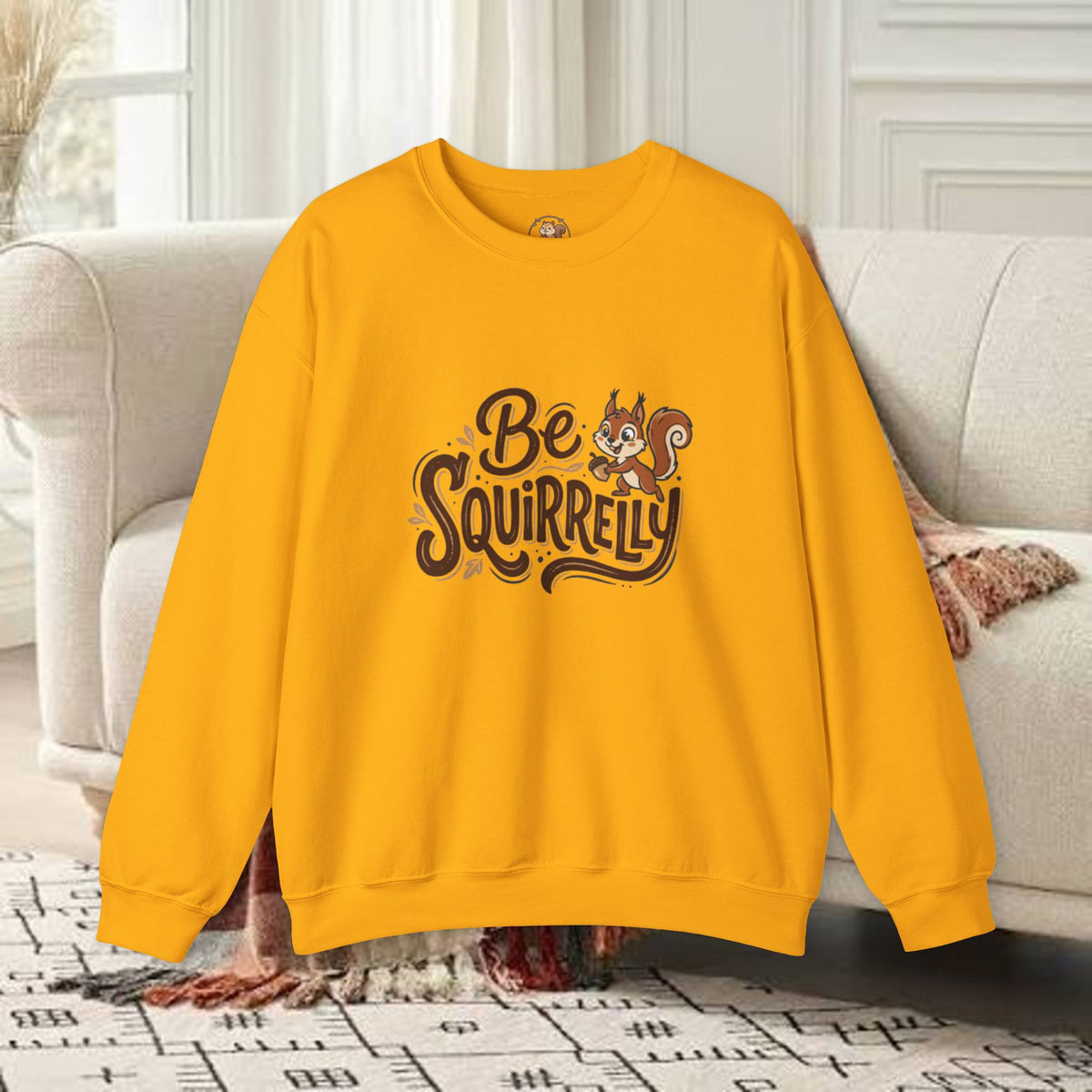 "Be Squirrelly" Unisex Heavy Blend™ Crewneck Sweatshirt