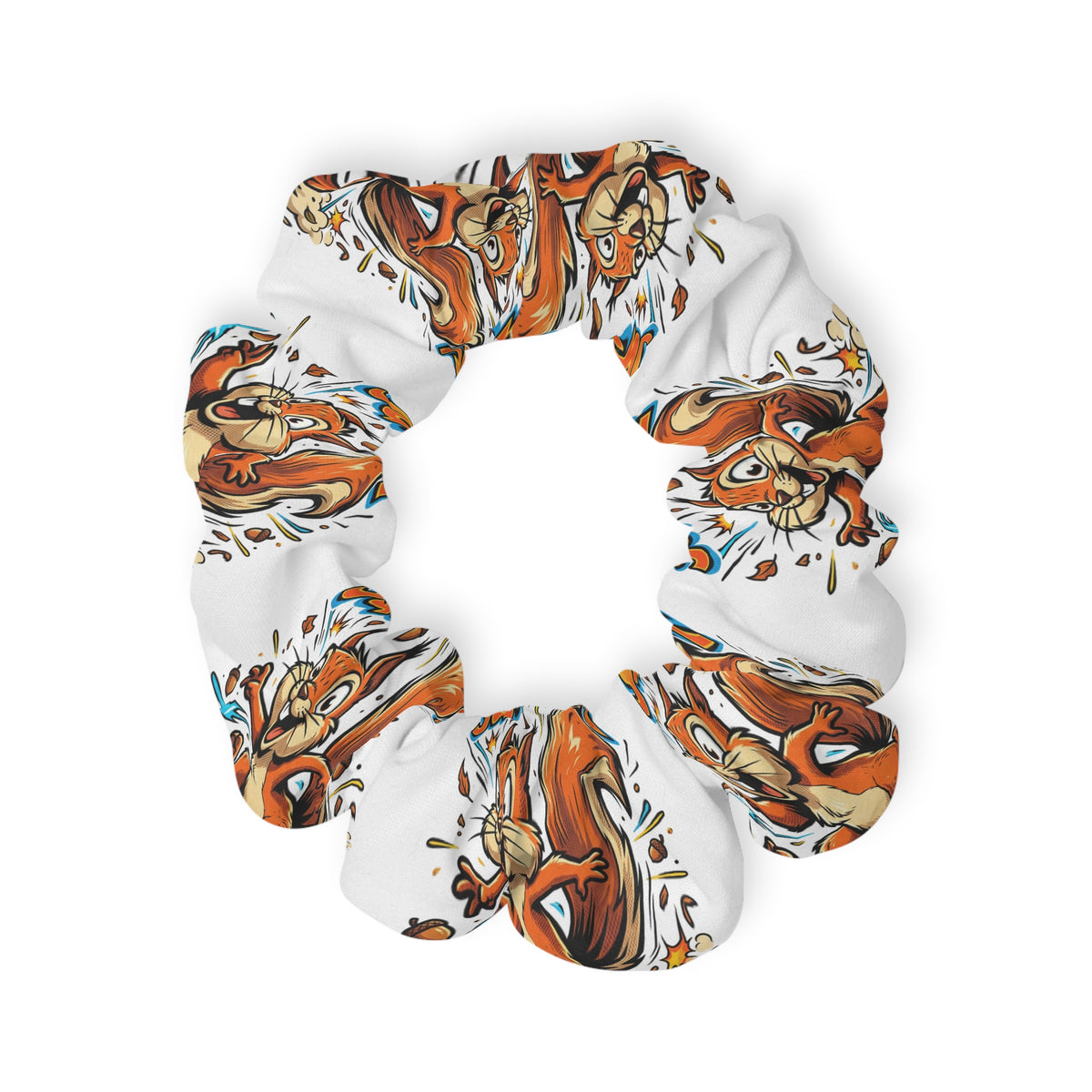 “Squirrel Mode Activated” Scrunchie