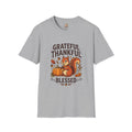 "Thankful Grateful Blessed" Squirrel Unisex T-Shirt