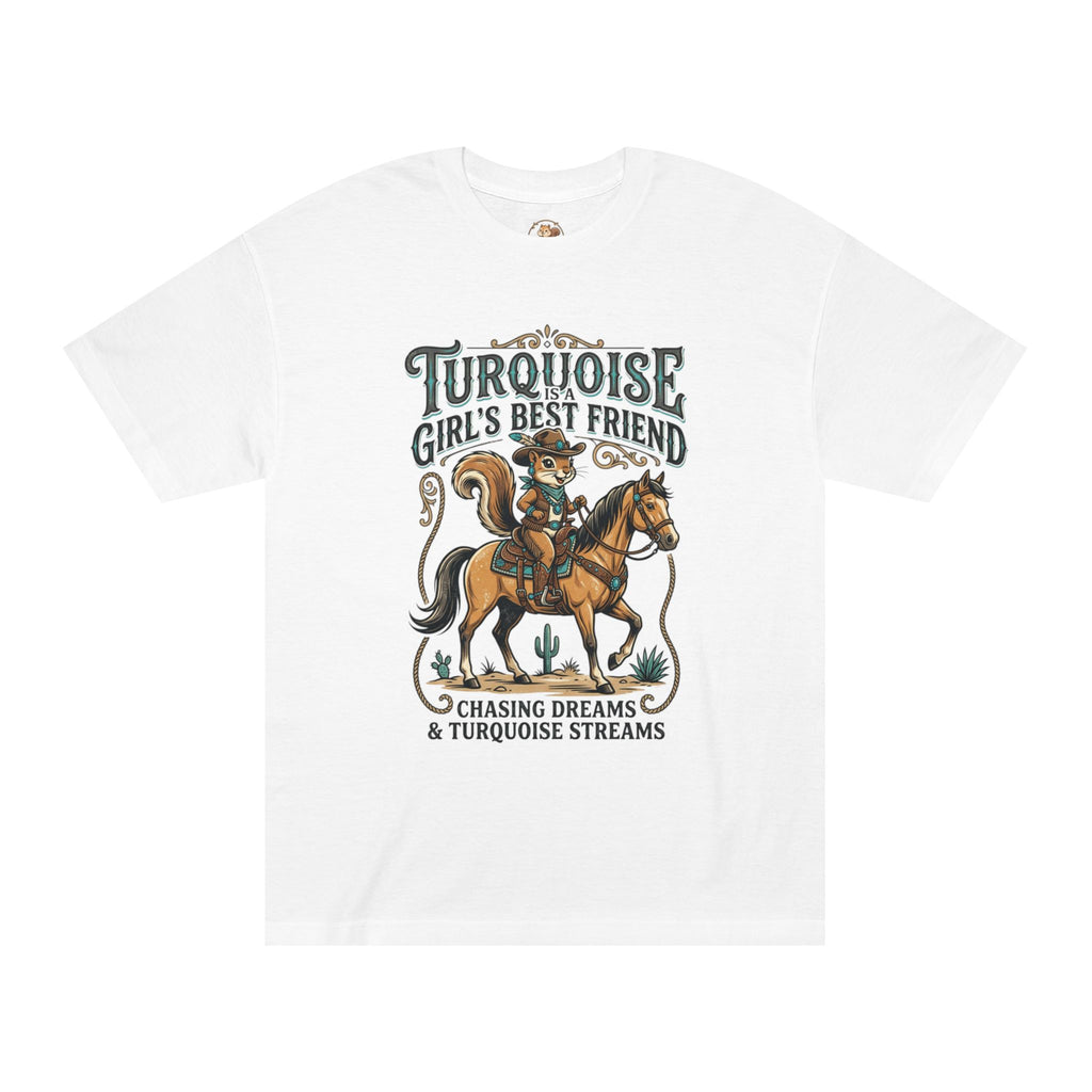 Turquoise Best Friend Unisex Classic Tee