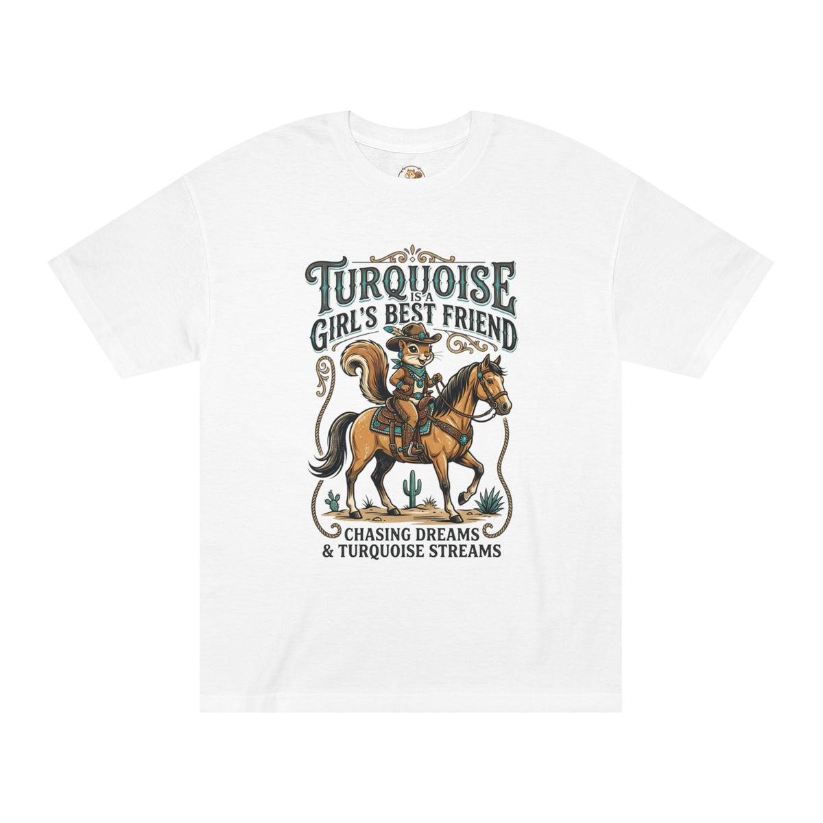 Turquoise Best Friend Unisex Classic Tee