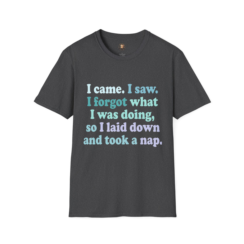“I Came, I Saw” Unisex Softstyle T-Shirt