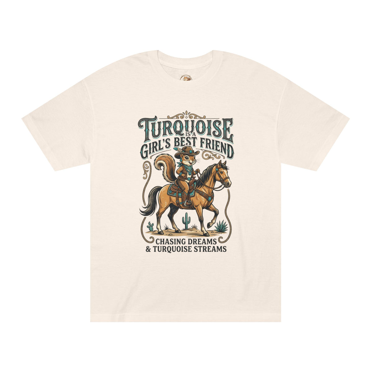 Turquoise Best Friend Unisex Classic Tee