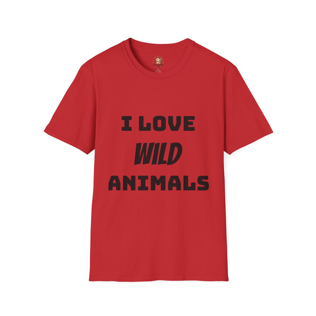 “Wild Animal” Adult Unisex Softstyle T-Shirt