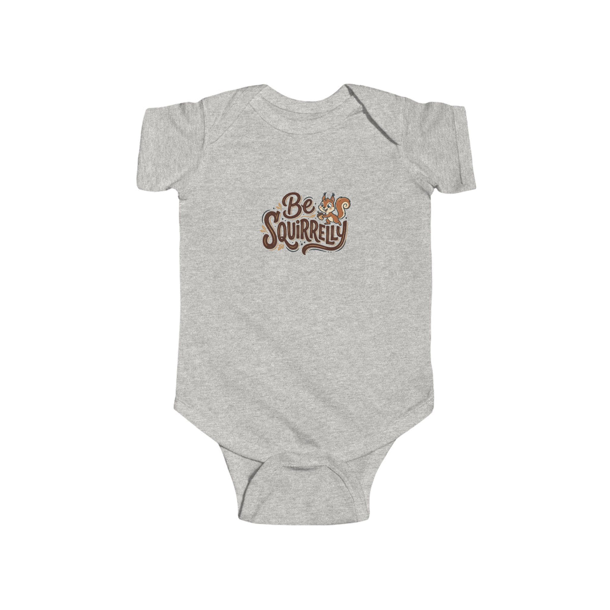 “Be Squirrelly” Infant Fine Jersey Bodysuit
