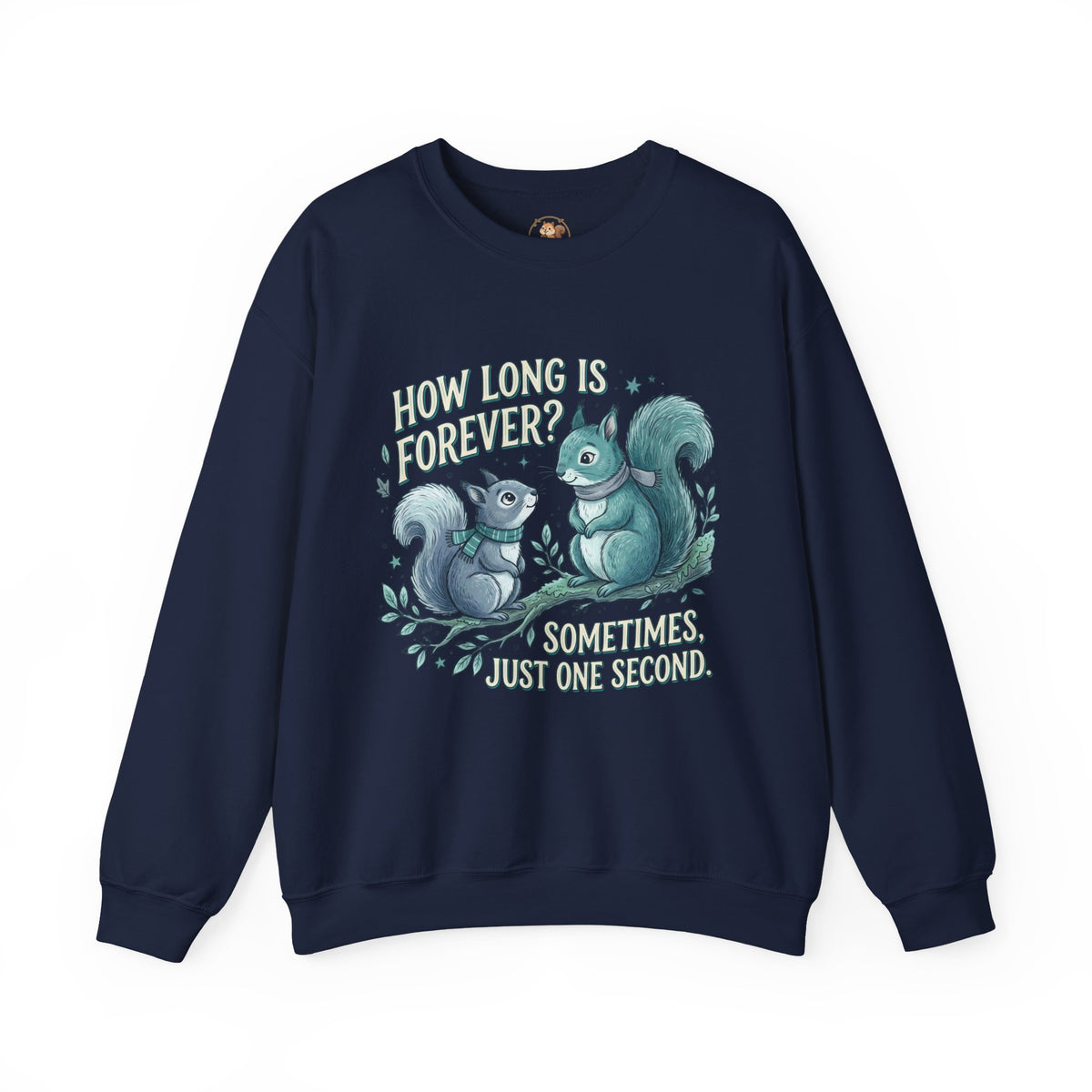 “How Long is Forever” Unisex Heavy Blend™ Crewneck Sweatshirt