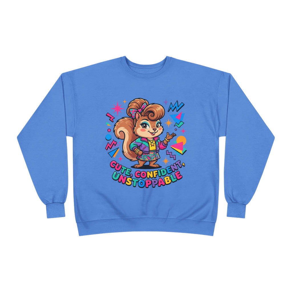 “Cute, Unstoppable” Unisex EcoSmart® Crewneck Sweatshirt