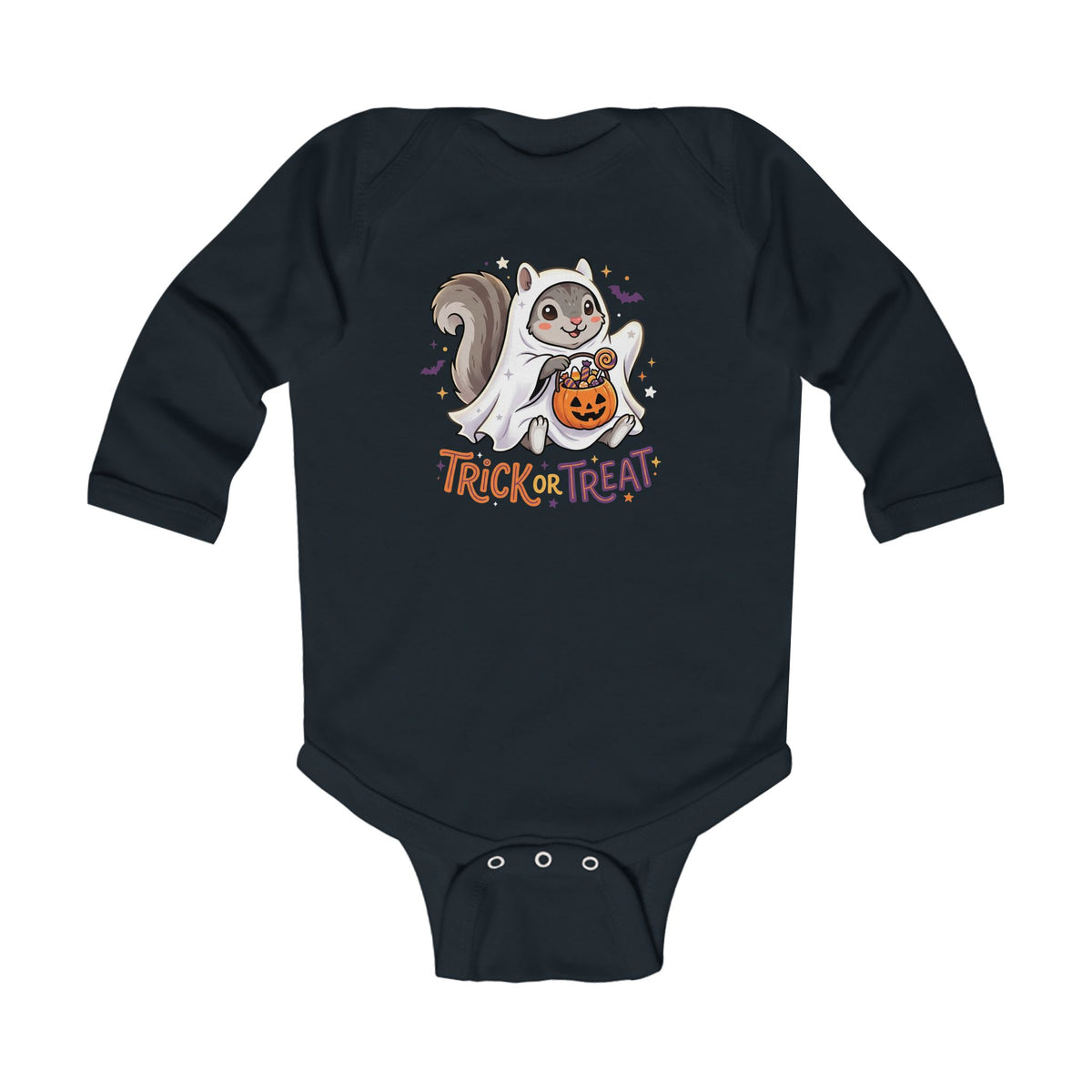 Halloween “Trick or Treat” Infant Bodysuit - Onesie