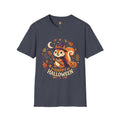 Happy Halloween Squirrel T-Shirt — Cute Witch Squirrel Pumpkin Fall Tee