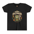 Happy Halloween Squirrel Youth Tee — Cute Frankenstein Squirrel Costume Kids T-Shirt