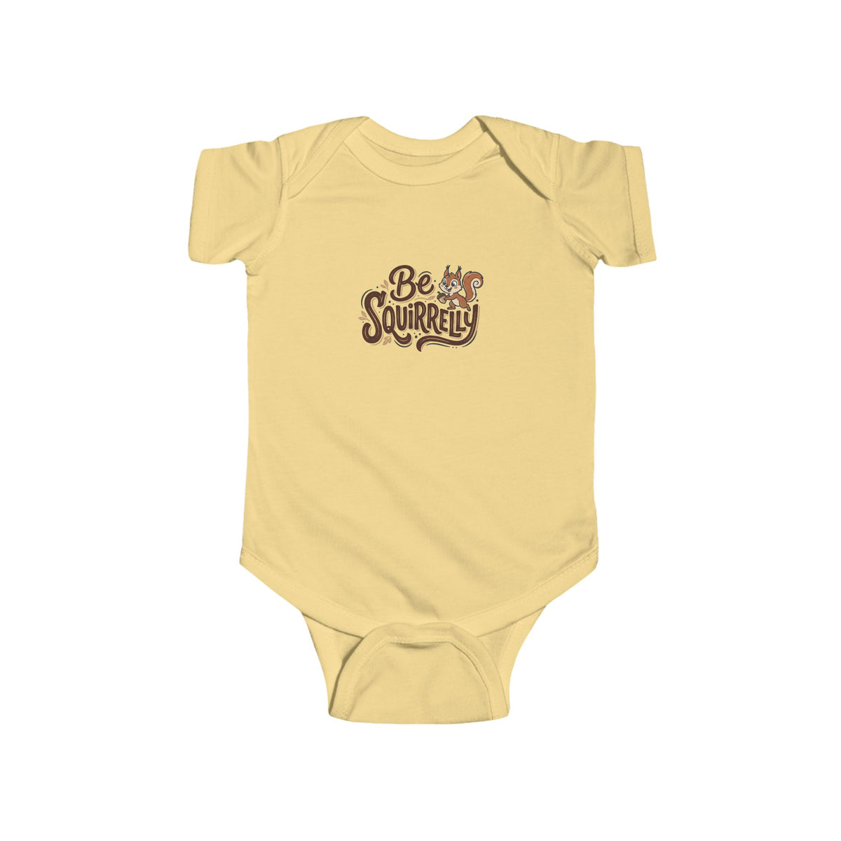 “Be Squirrelly” Infant Fine Jersey Bodysuit