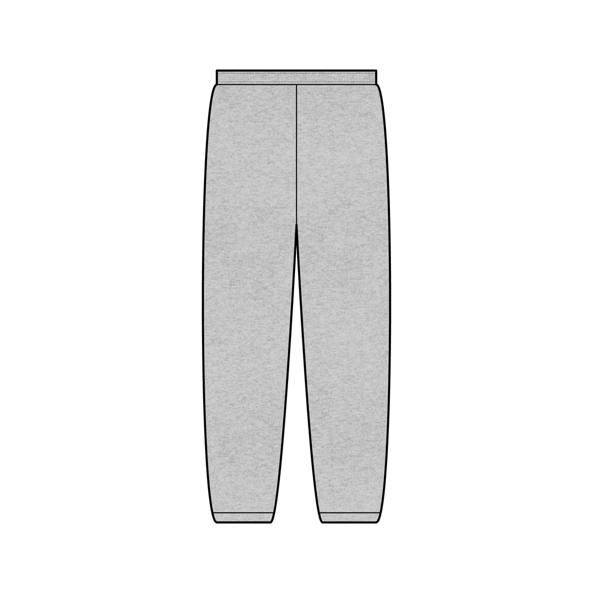 Sweatpants — "Currently Offline" Vertical Text Lounge Joggers