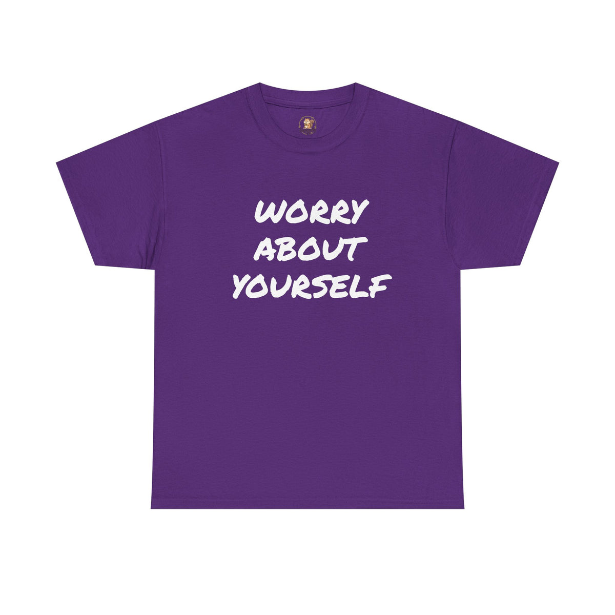 “Worry About Yourself” Tee Unisex Heavy Cotton Tee