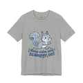 "Keep Calm and Scamper On" Squirrel Unisex Tee