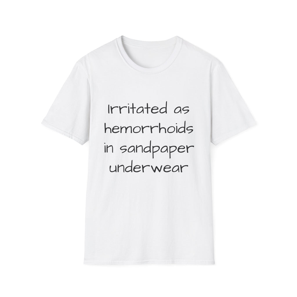 “Sandpaper Underwear” Unisex Softstyle T-Shirt